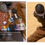 Nigerian Military Arrest Terrorists Supplier In Zamfara, With1000 Ammunition Hidden In Sack